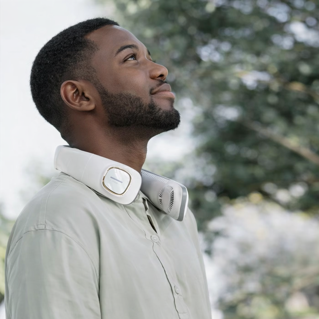 Ventilateur de cou rechargeable